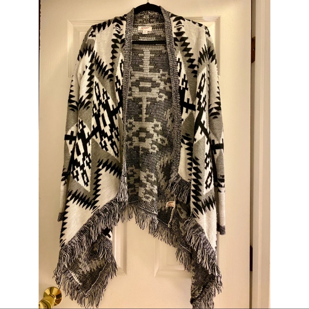 Medium, Arizona cardigan.